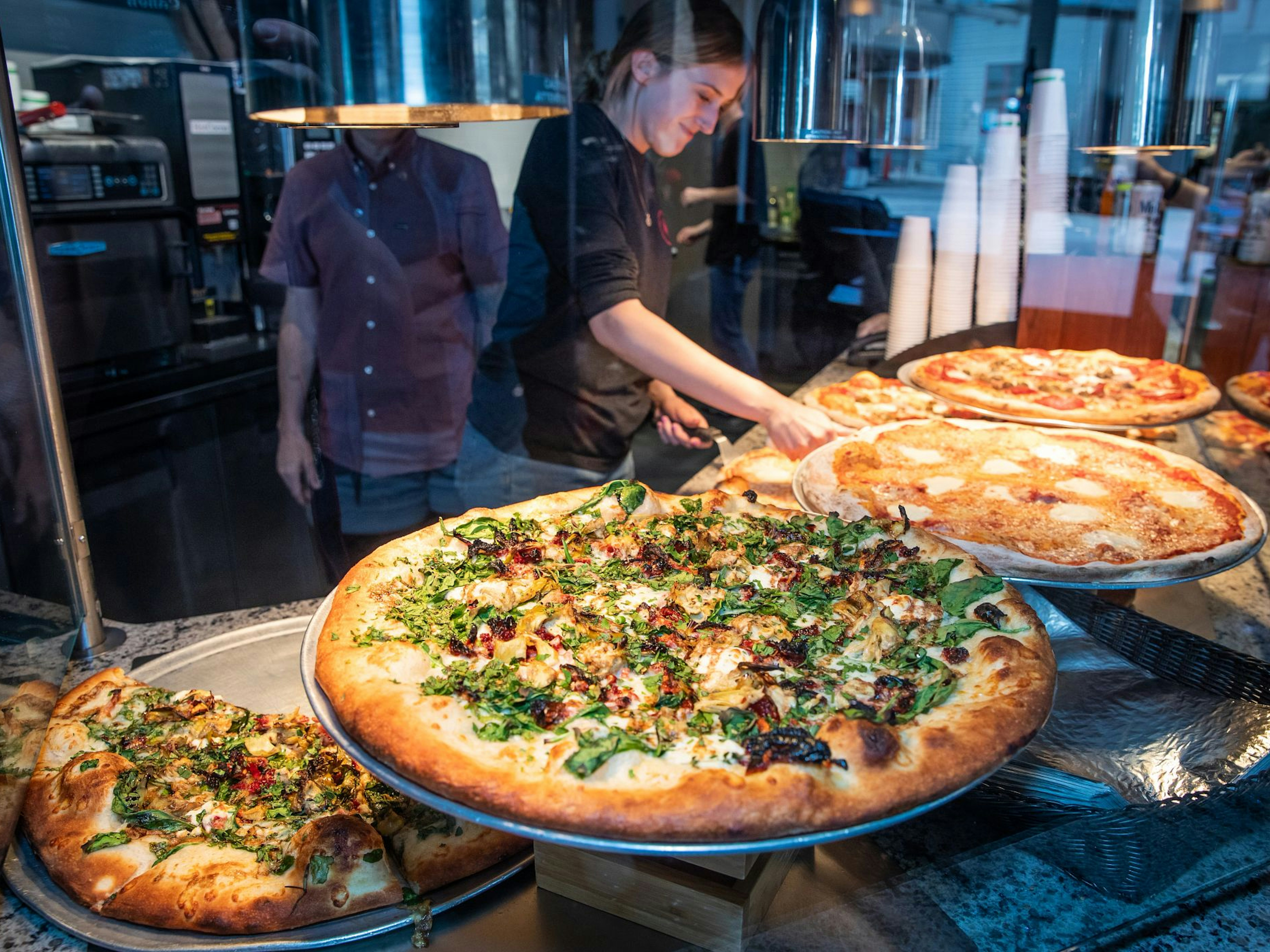Pizza at Off-Piste